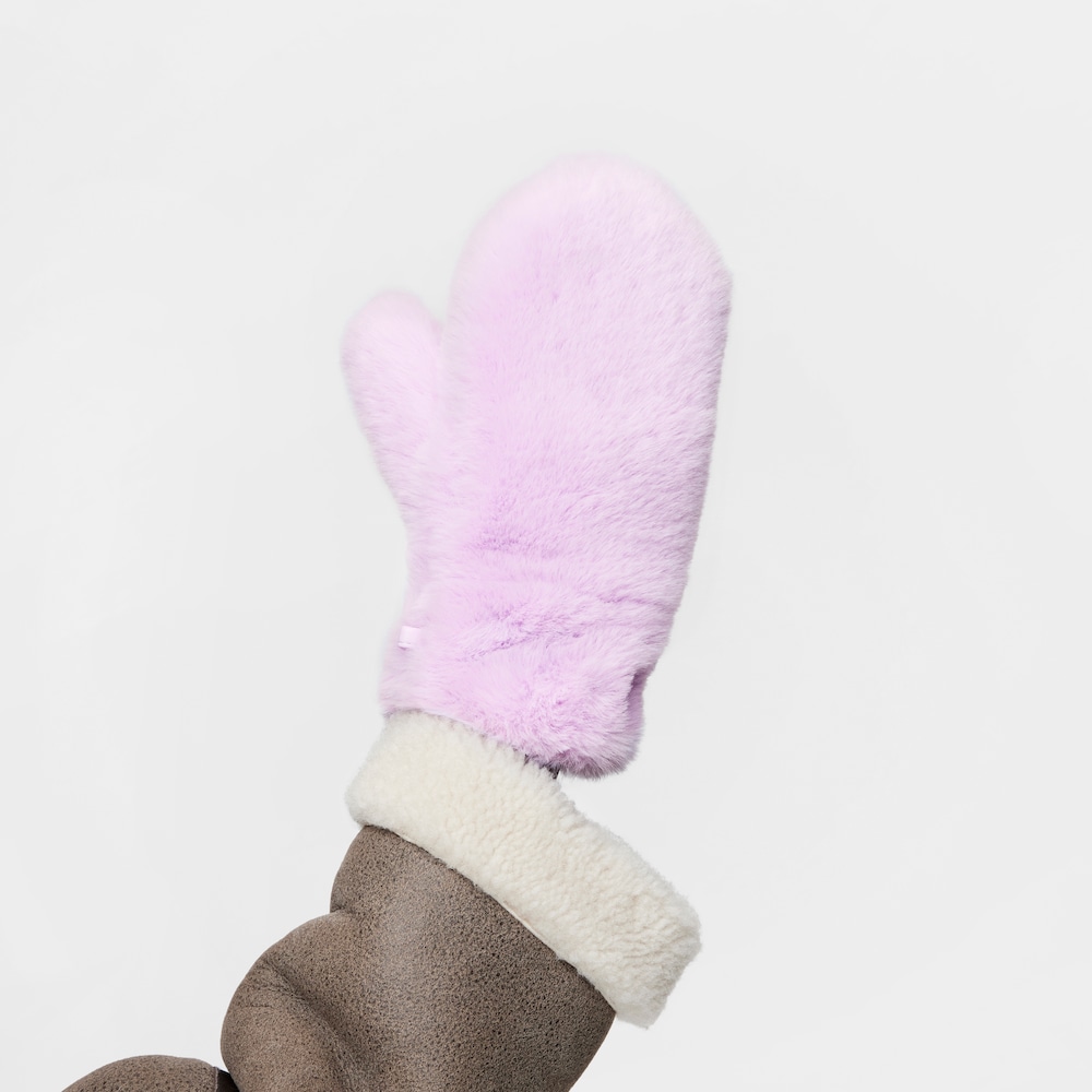 Moufles mauves TOUS Carol Warm
