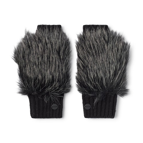 Black Mittens TOUS Carol Warm