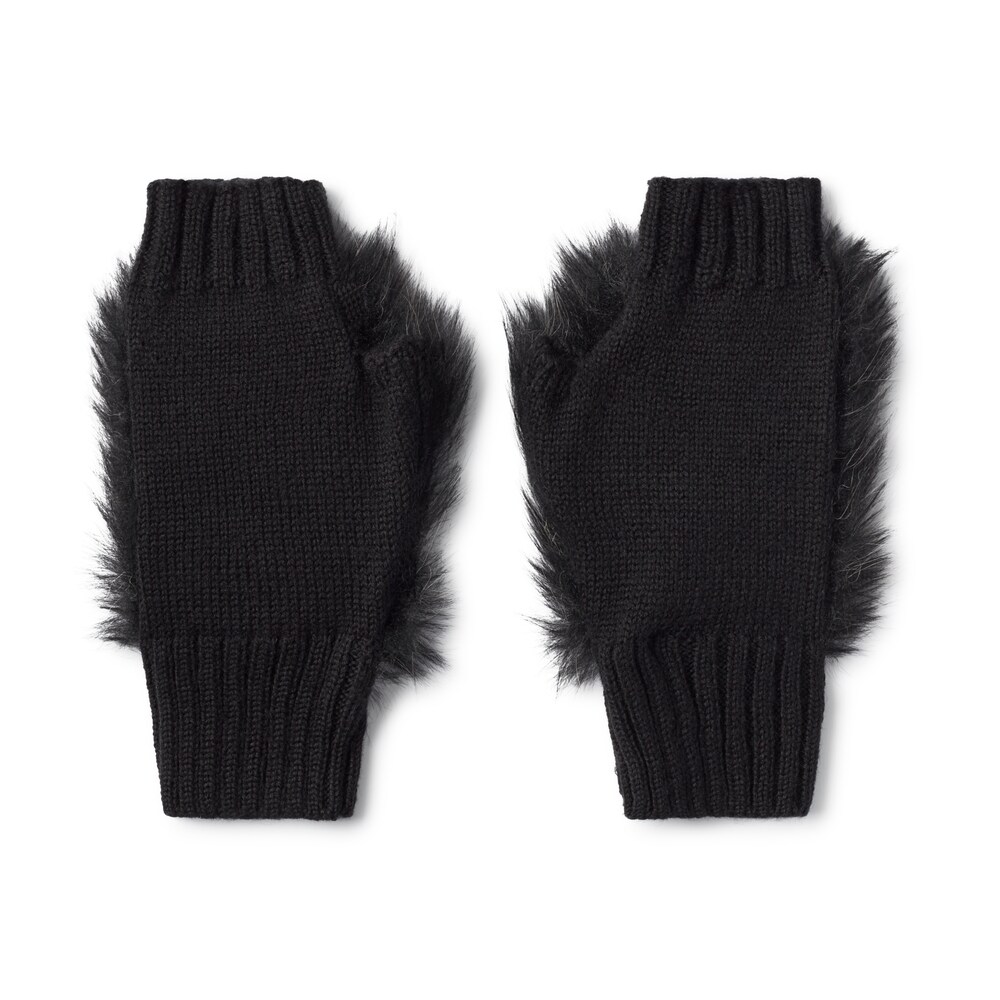 Čern&eacute; Rukavice TOUS Carol Warm