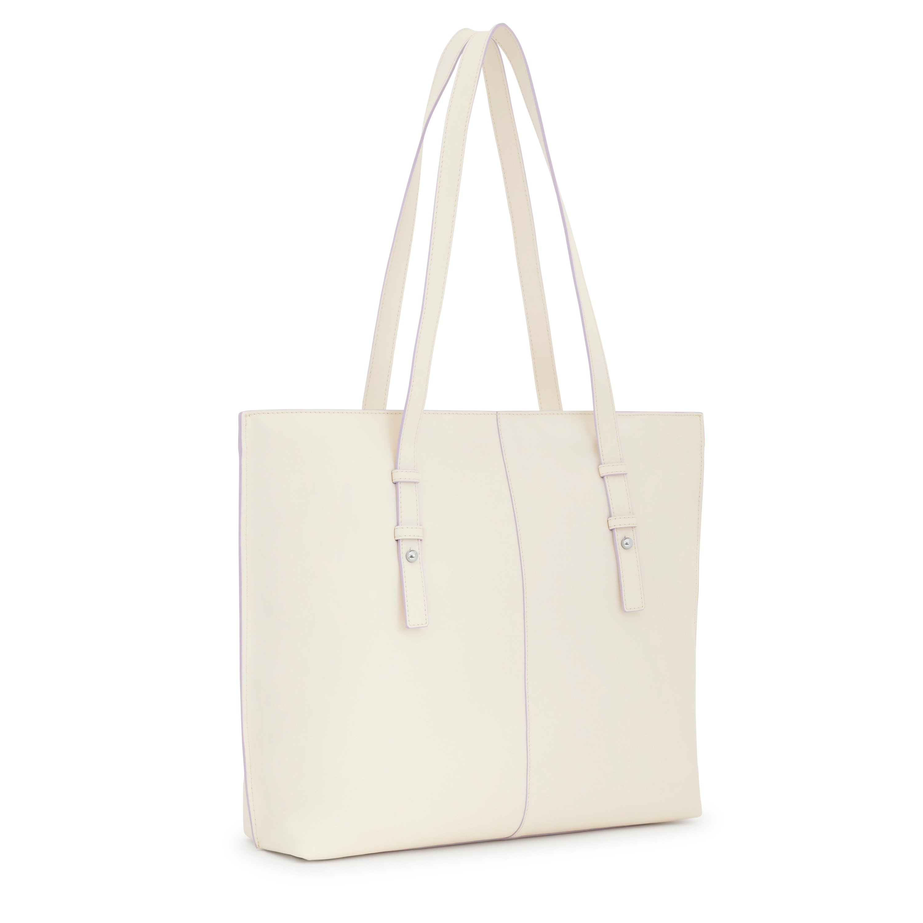 Large beige leather Shopping bag TOUS Candy