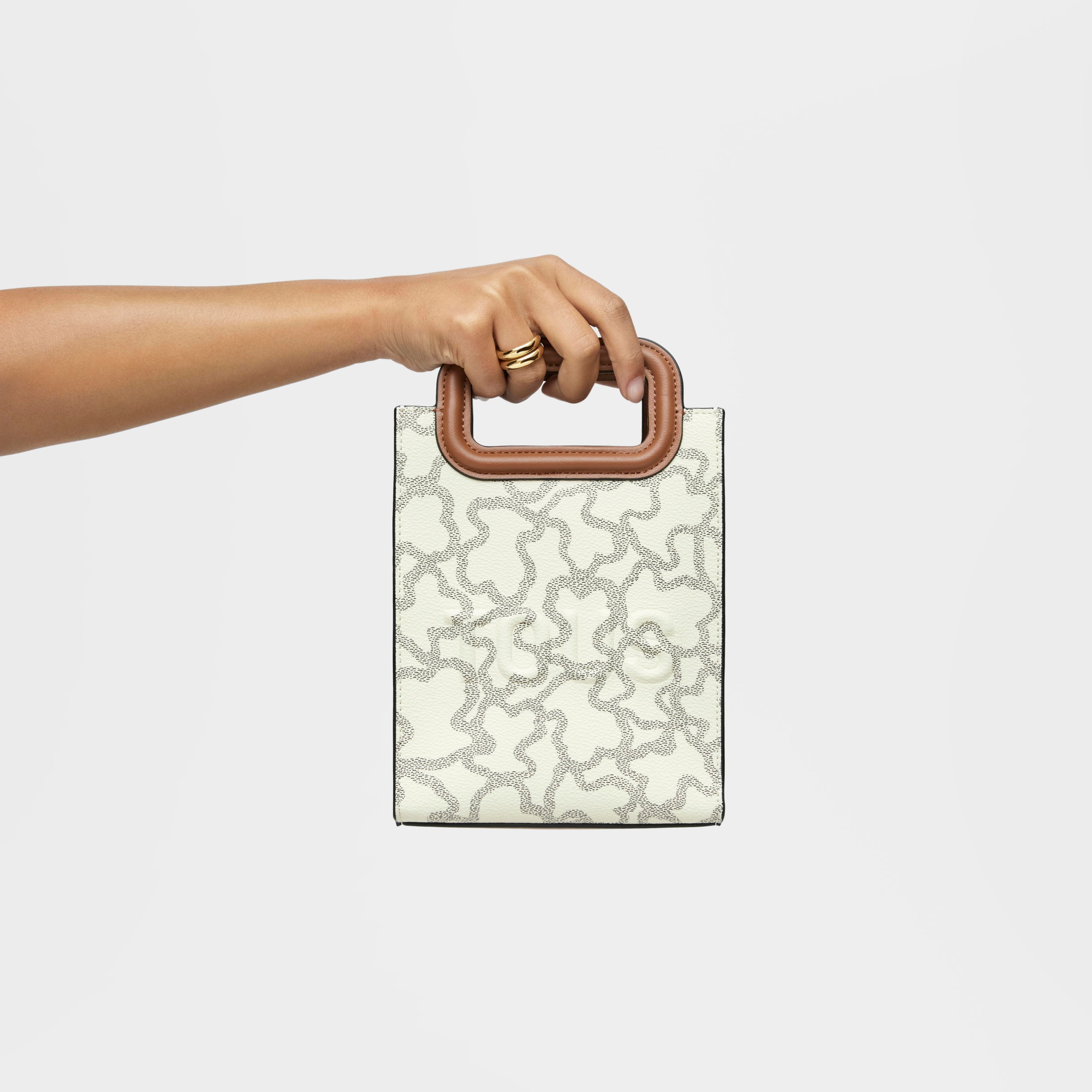 Mini beige Kaos Icon Pop Handbag