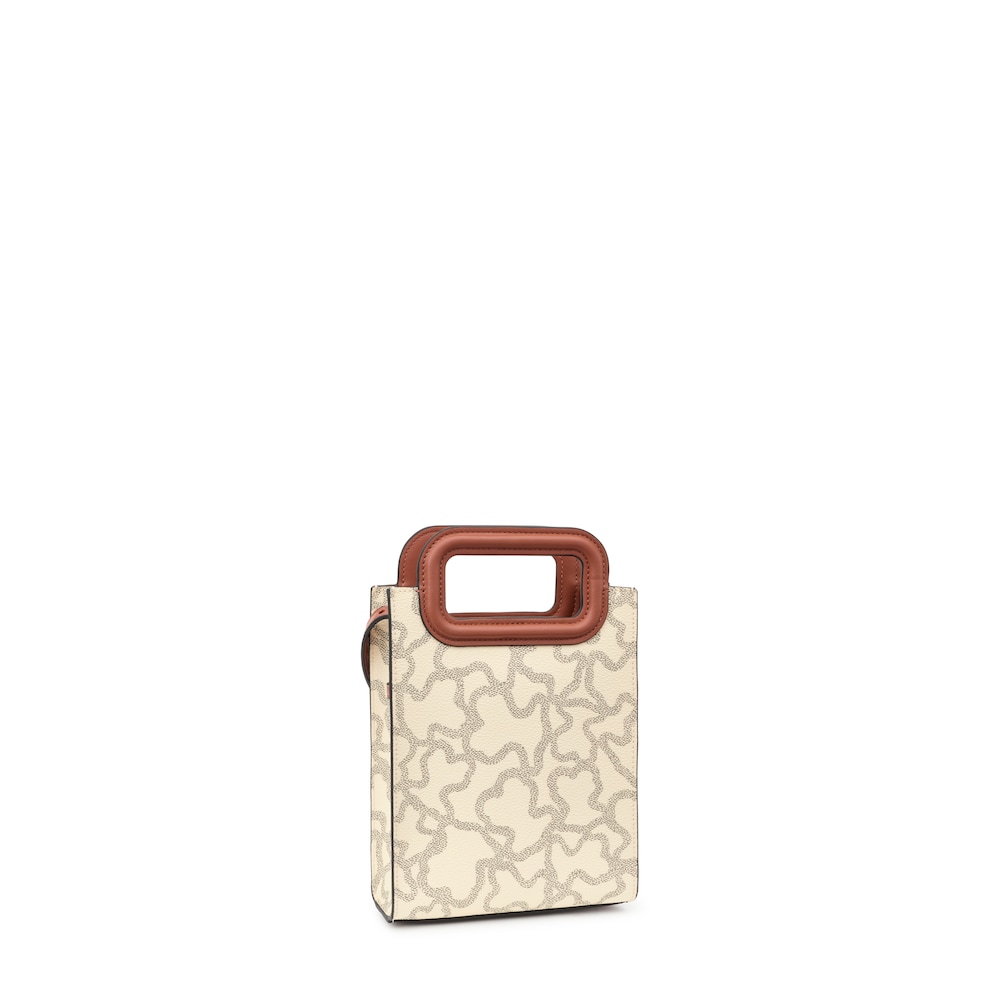 Mini beige Kaos Icon Pop Handbag