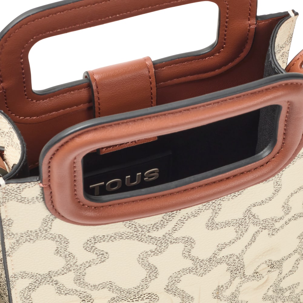 Mini beige Kaos Icon Pop Handbag