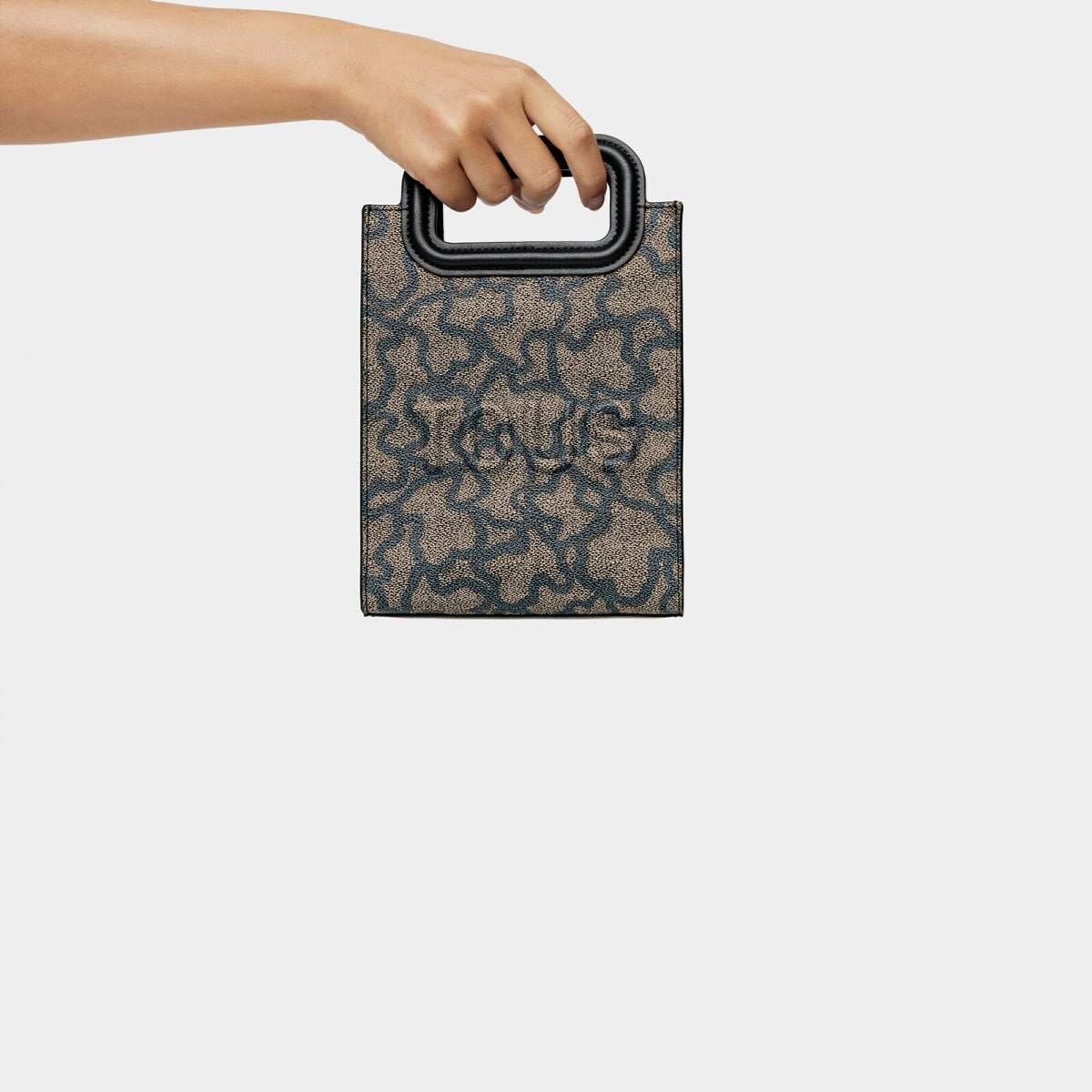 Tous - Mini Bolso Pop Negro Kaos Icon - Negro