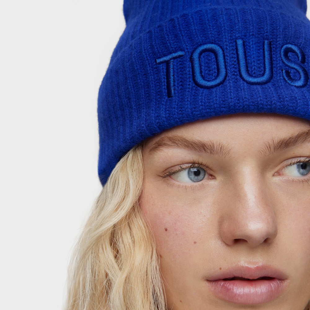Czapka TOUS Candy w kolorze jaskrawego błękitu