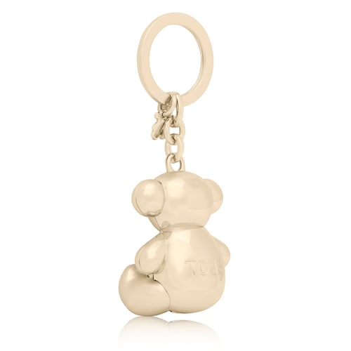 Llavero oso dorado Metal Bold Bear