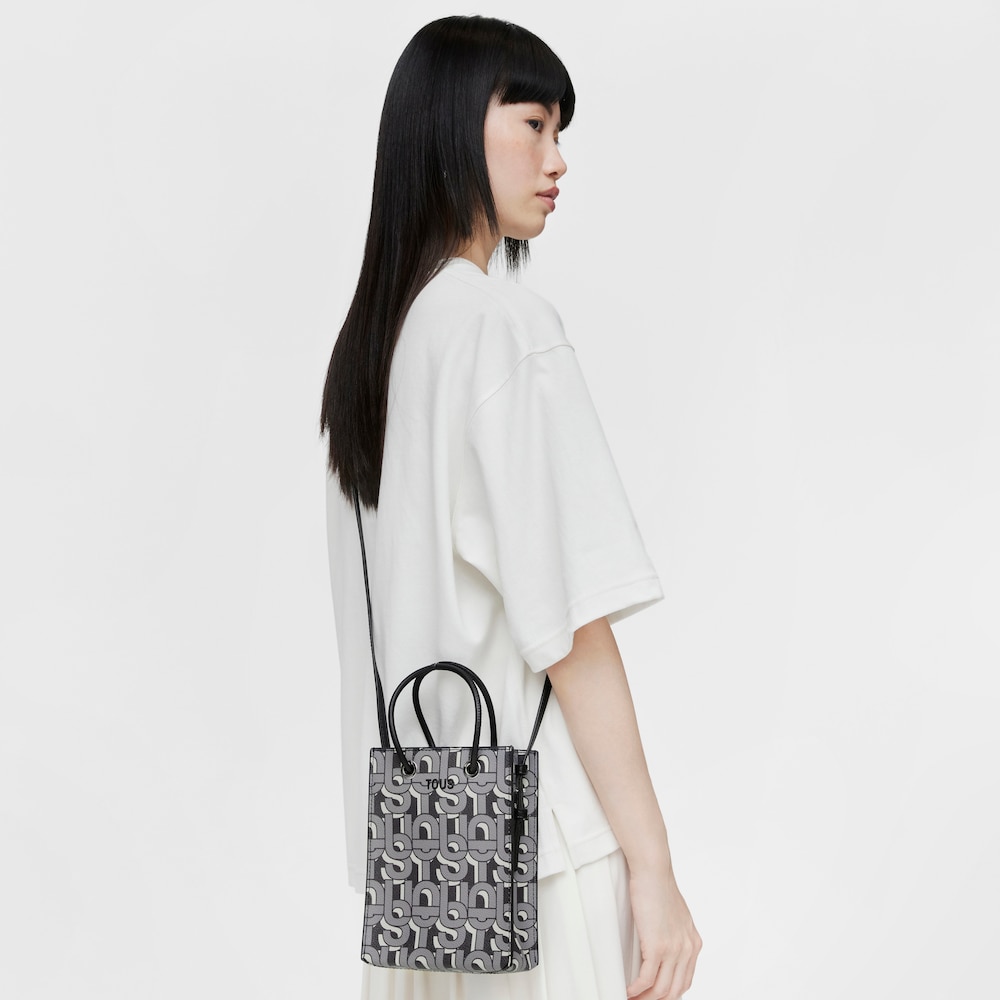 Mini bolso negro TOUS MANIFESTO