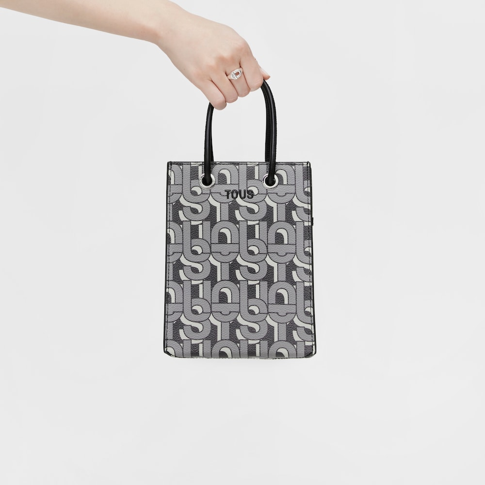 Mini bolso negro TOUS MANIFESTO