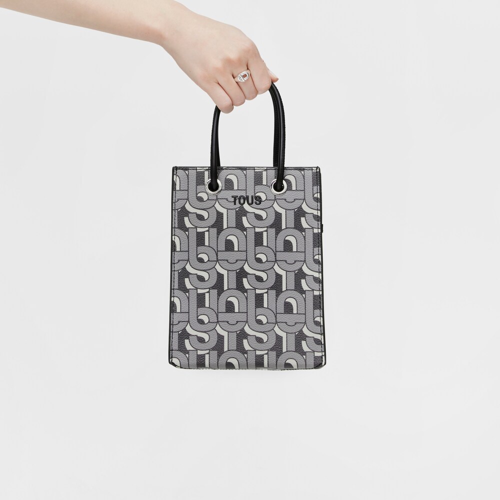 Mini bolso negro TOUS MANIFESTO image number 5