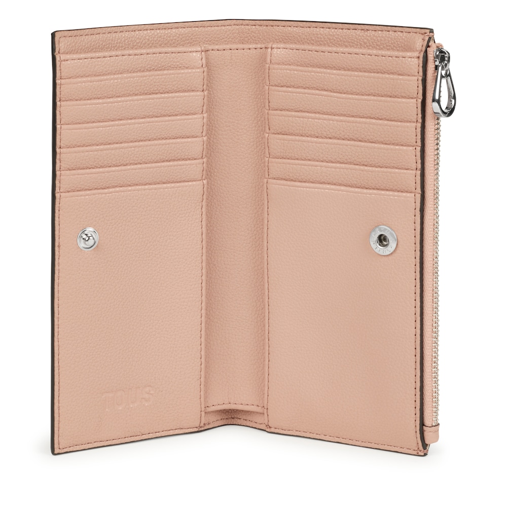 Taupe-colored Wallet Kaos Mini Evolution