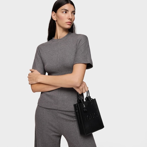 Black TOUS La Rue New Pop Minibag