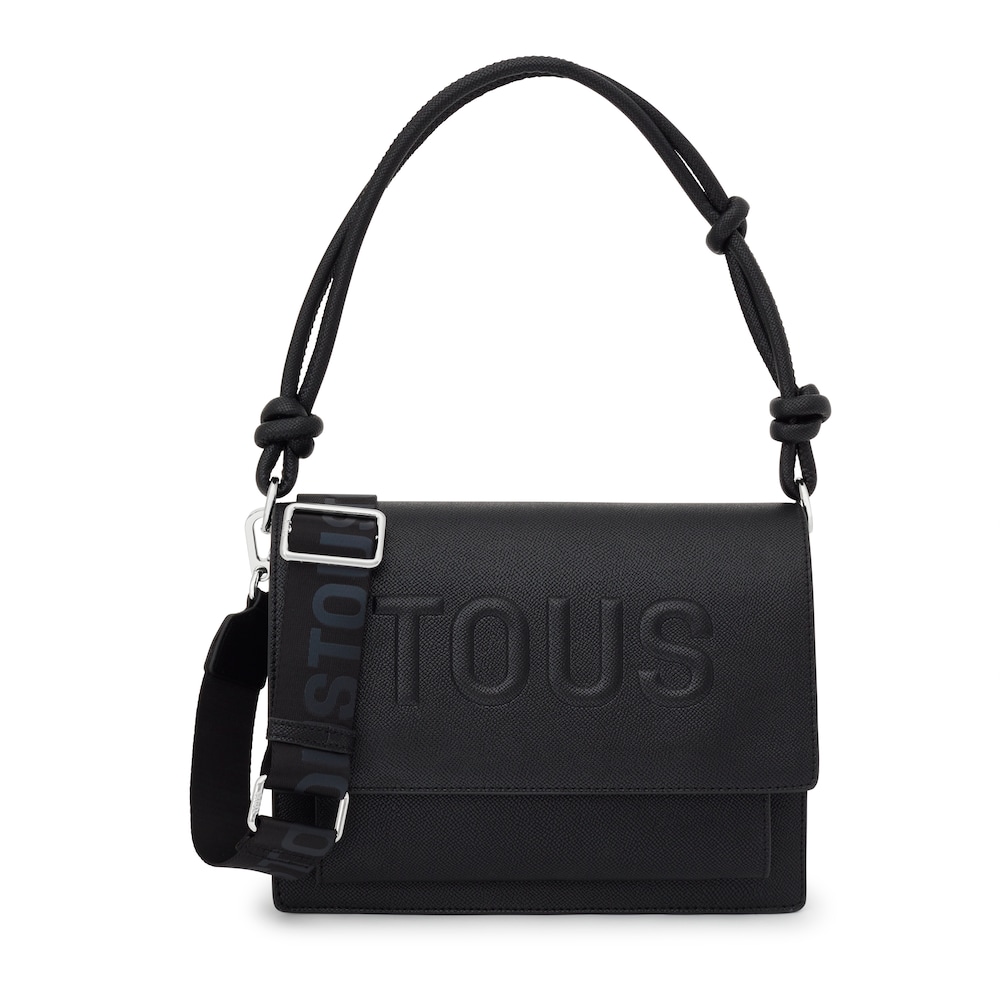 Medium black TOUS La Rue New Audree Crossbody bag image number 0