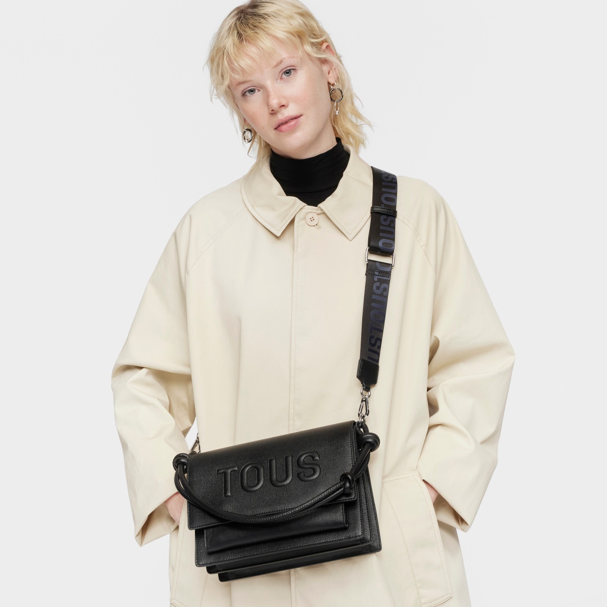 Medium black TOUS La Rue New Audree Crossbody bag