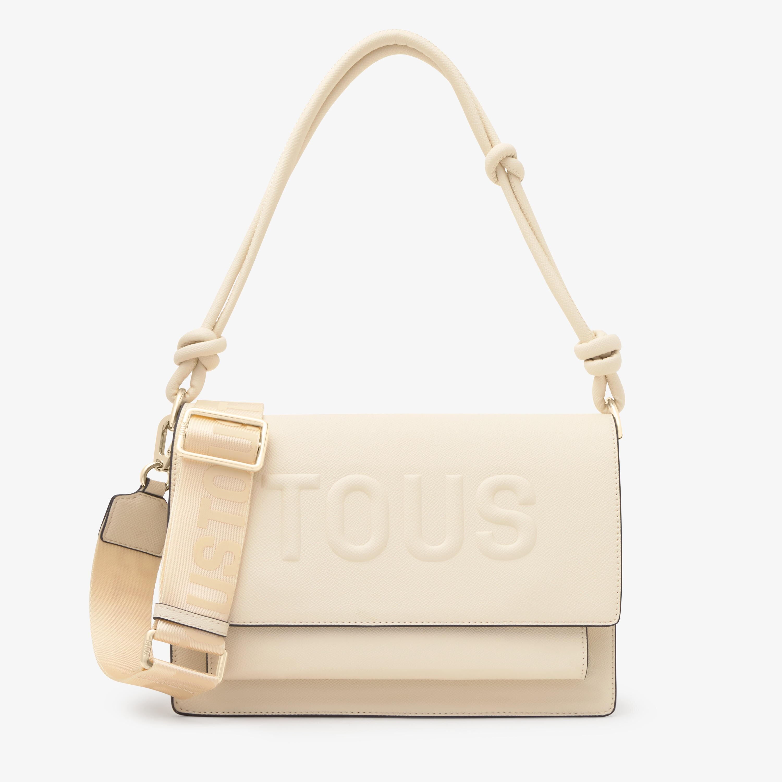 Medium beige TOUS La Rue New Audree Crossbody bag