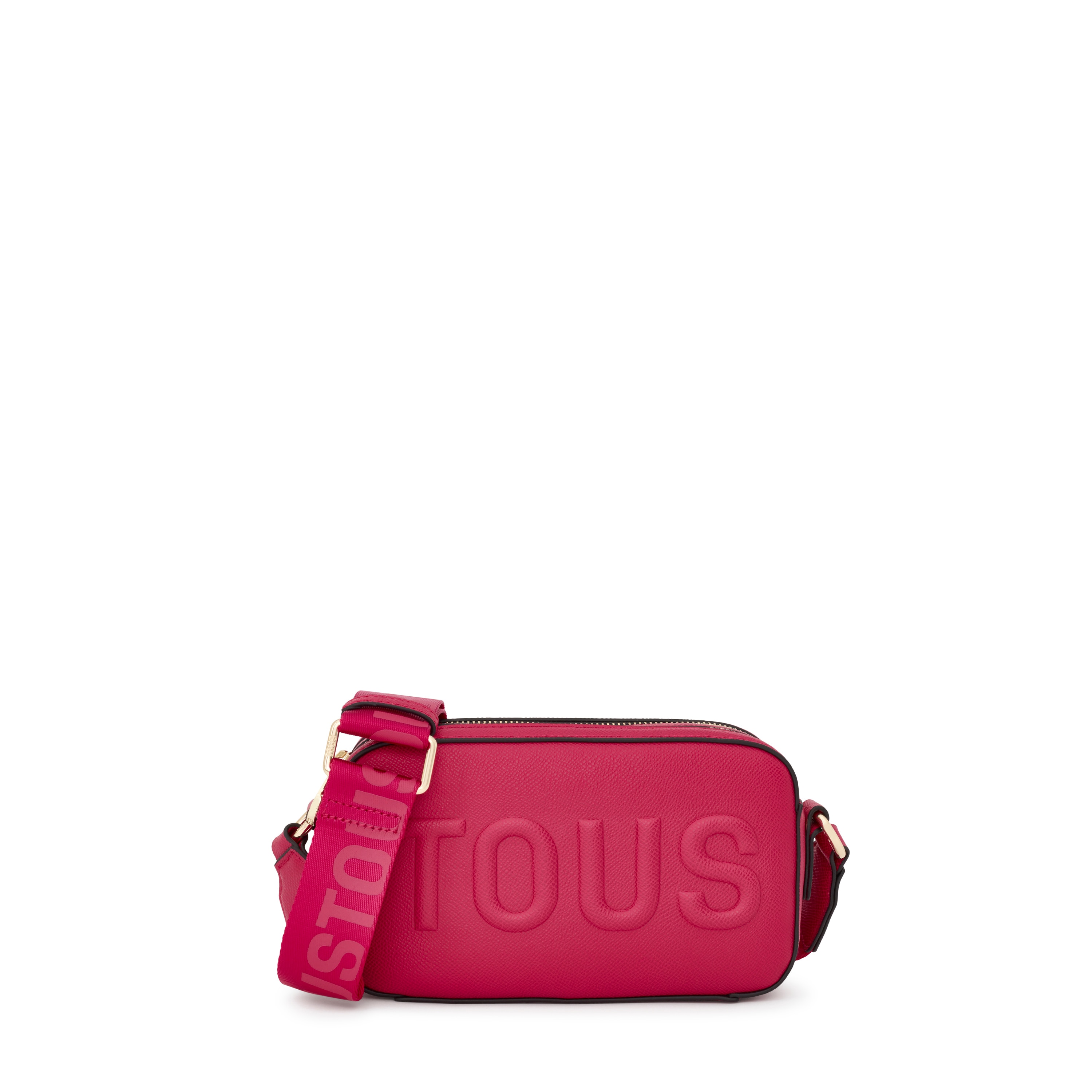 Fuchsia TOUS La Rue New Crossbody reporter bag