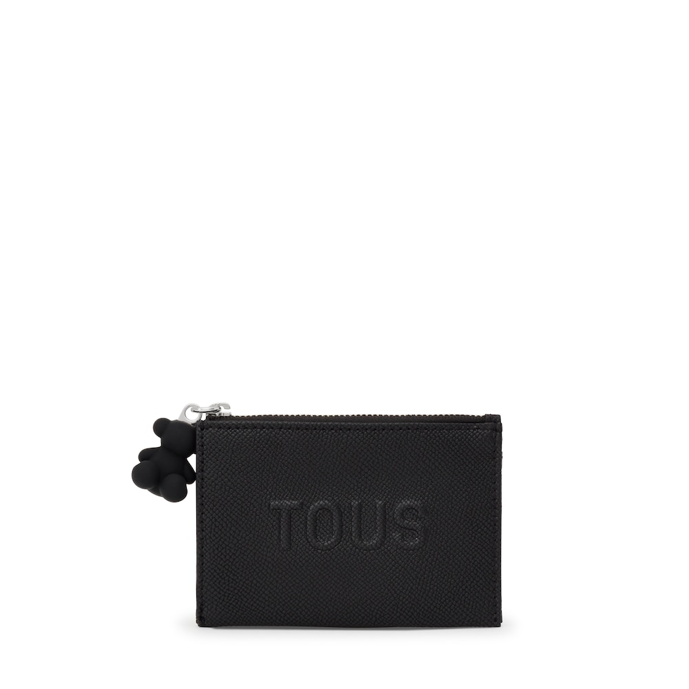 Monedero tarjetero negro TOUS La Rue New image number 0