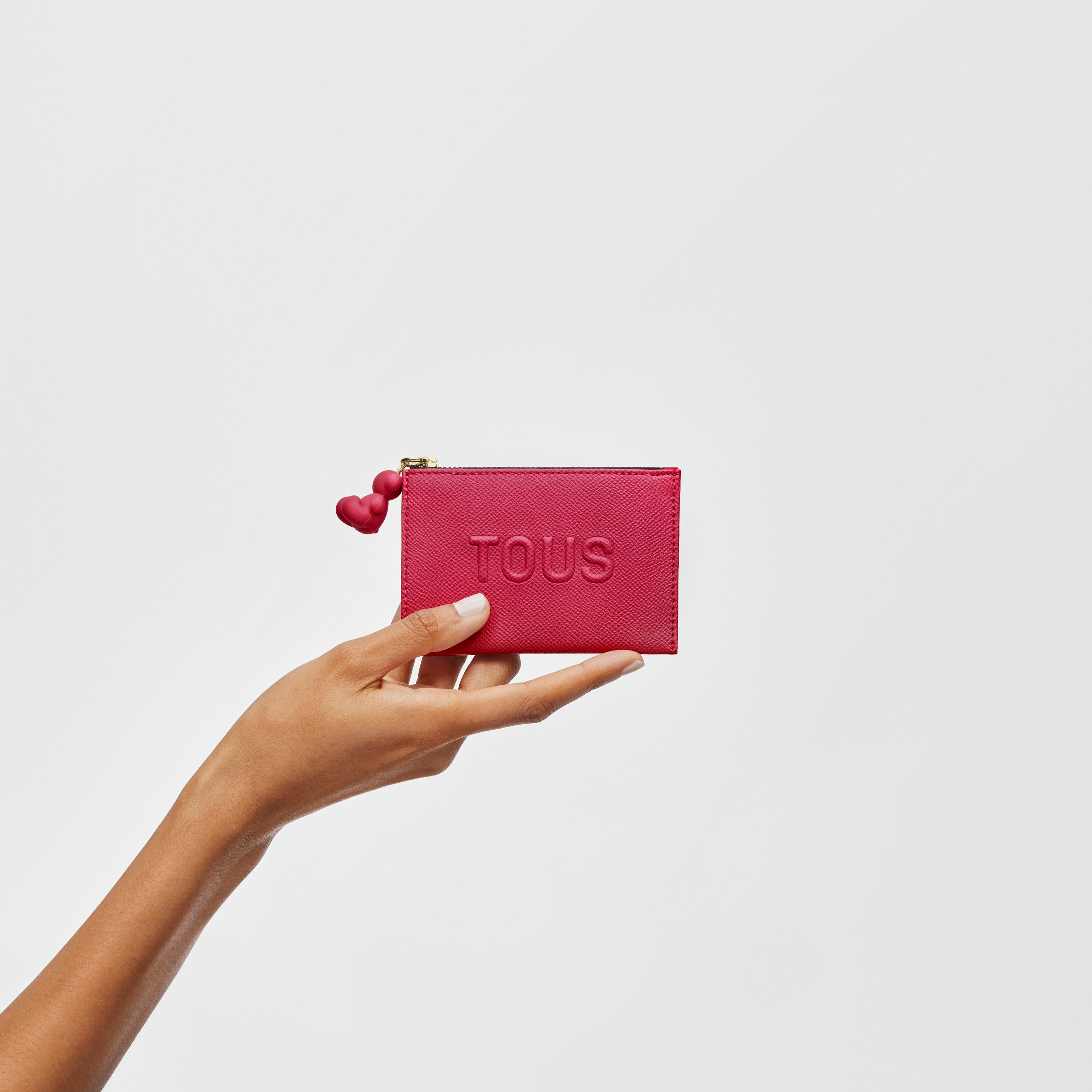 Fuchsia TOUS La Rue New Change purse-cardholder