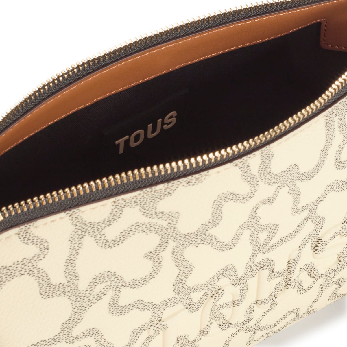 Beige Crossbody bag Kaos Icon