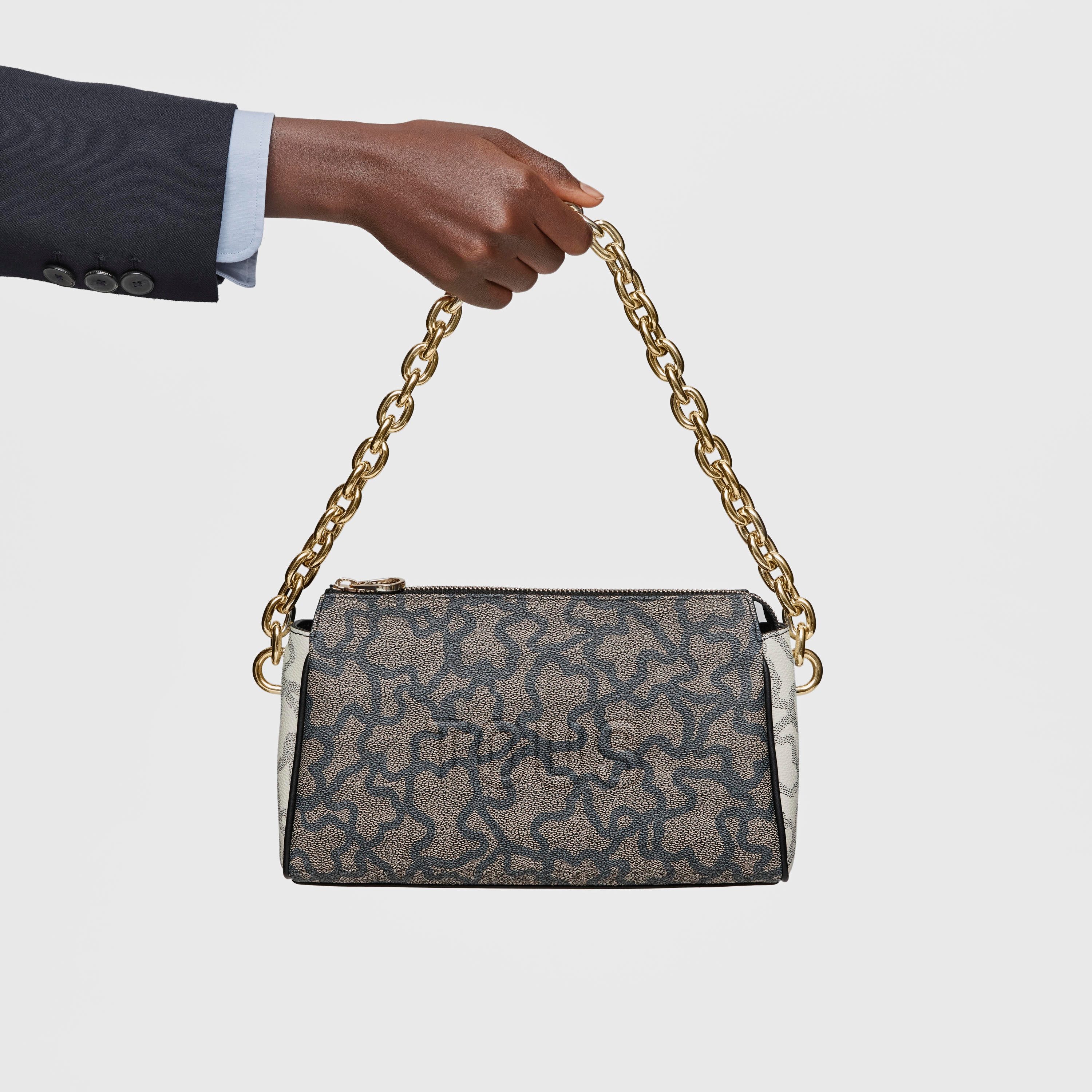 Black Crossbody bag Kaos Icon