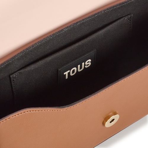 Medium beige Crossbody bag Kaos Icon