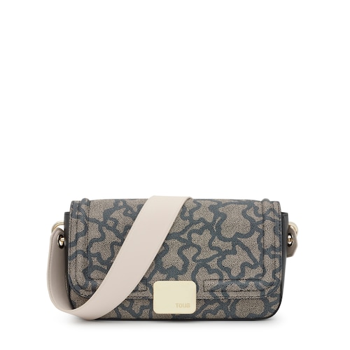 Mala de tiracolo m&eacute;dia preta Kaos Icon