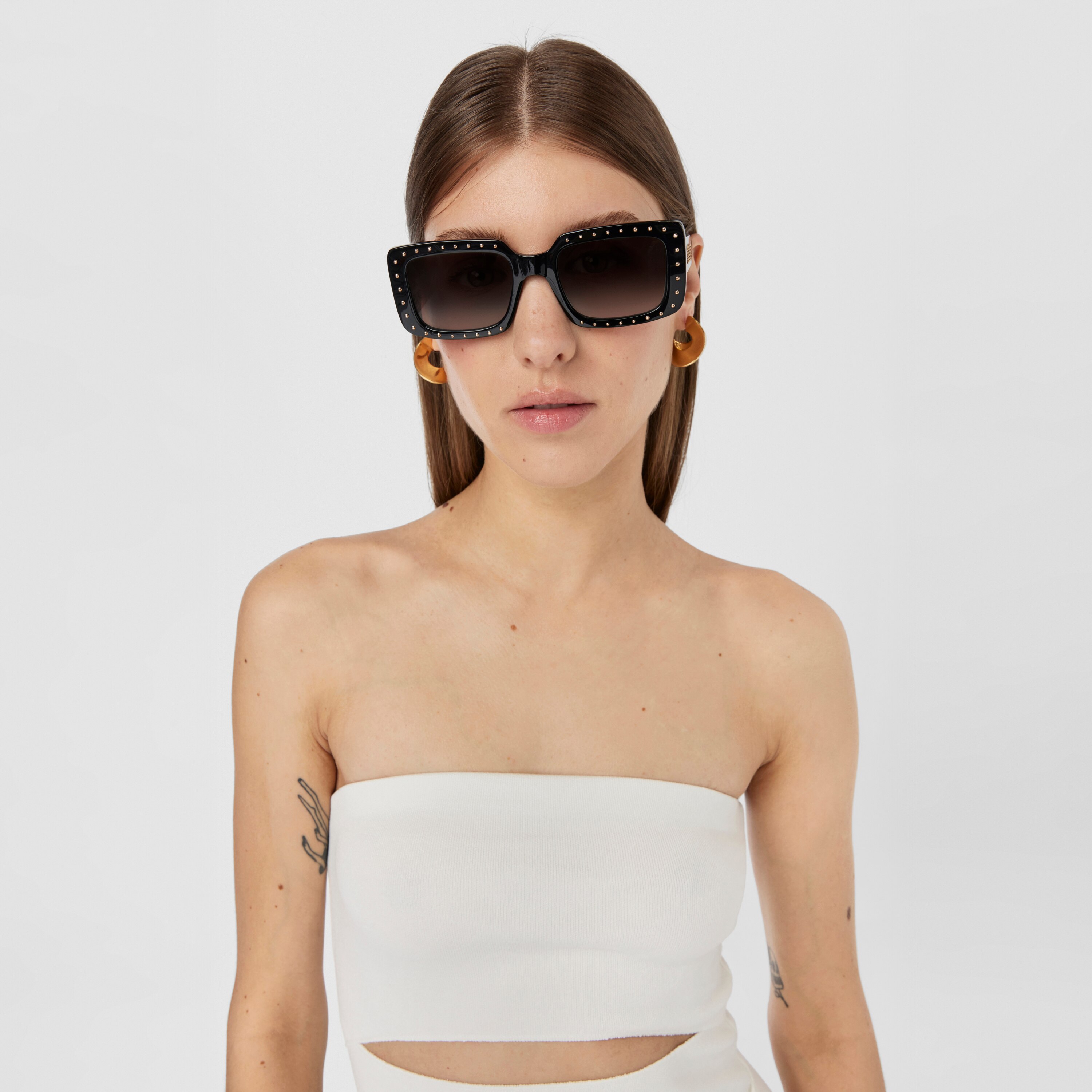 Black Sunglasses Studs