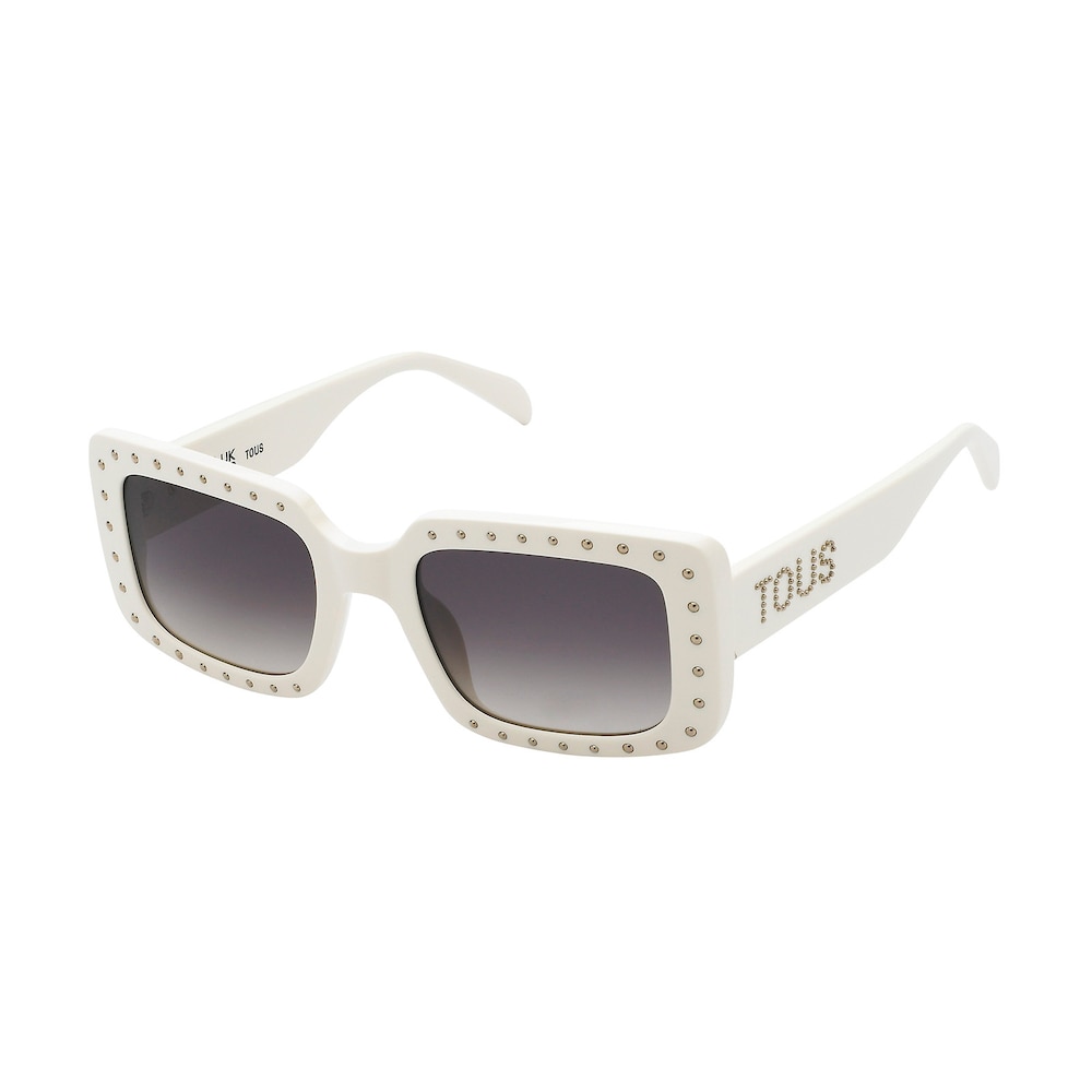 Lunettes de soleil blanches Studs