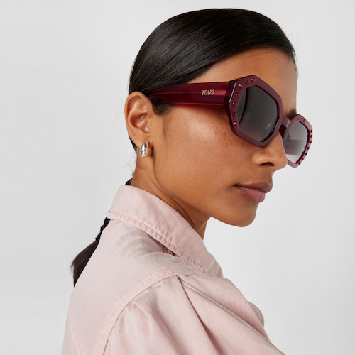 Gafas de sol Geometric fucsia