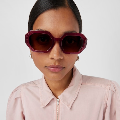 Gafas de sol Geometric fucsia