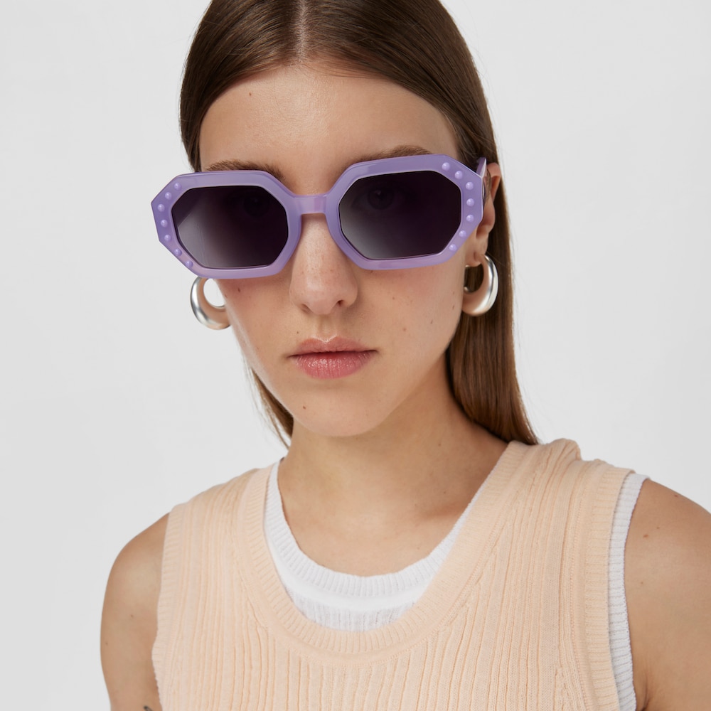Black Sunglasses Geometric