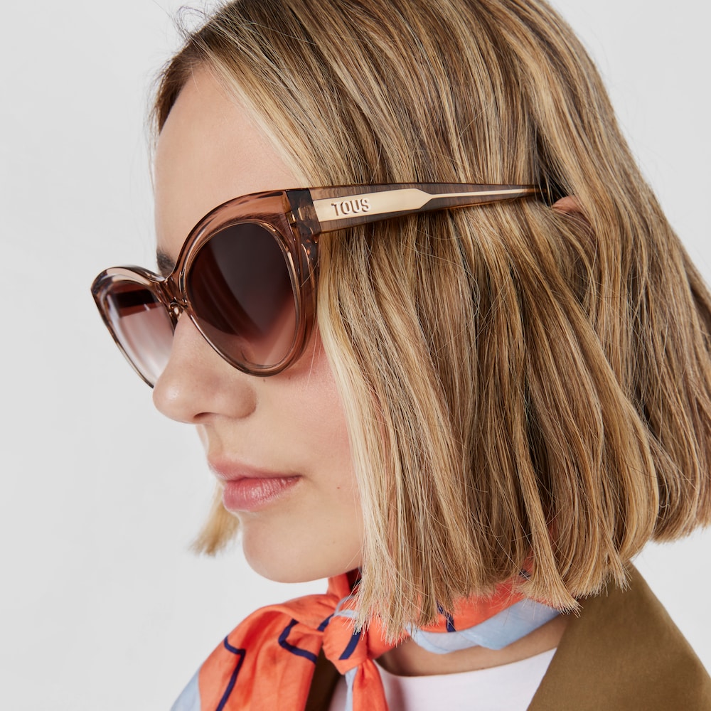 Lentes de sol Butterfly marr&oacute;n