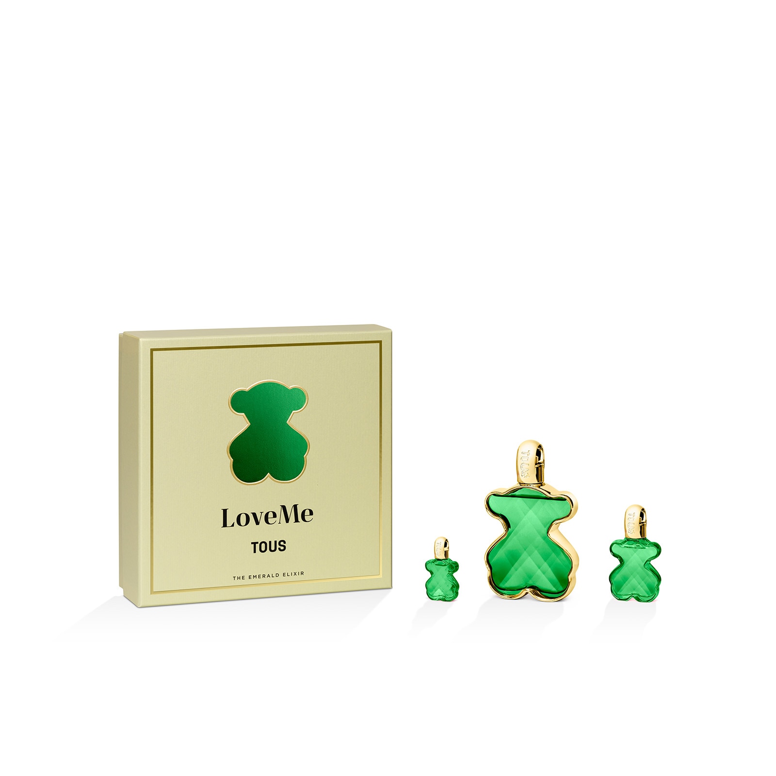 香水セットAiam,BVLGARI,Dior,L'OCCITANE,SHIRO TOUS Love Me The Emerald Elixir Coffret | TOUS