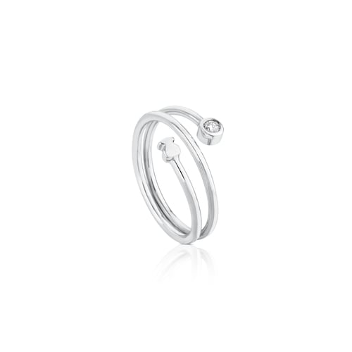 Gold TOUS Diamond Ring with Diamond
