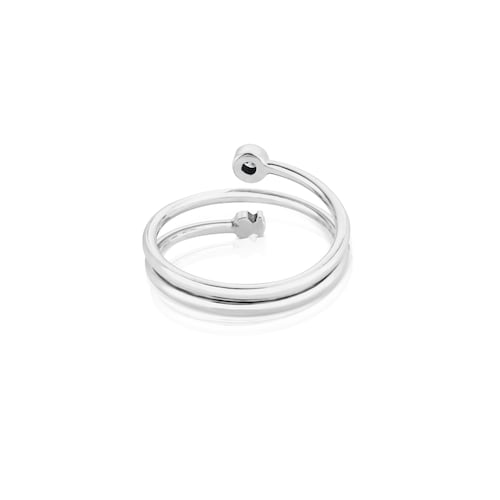 Gold TOUS Diamond Ring with Diamond