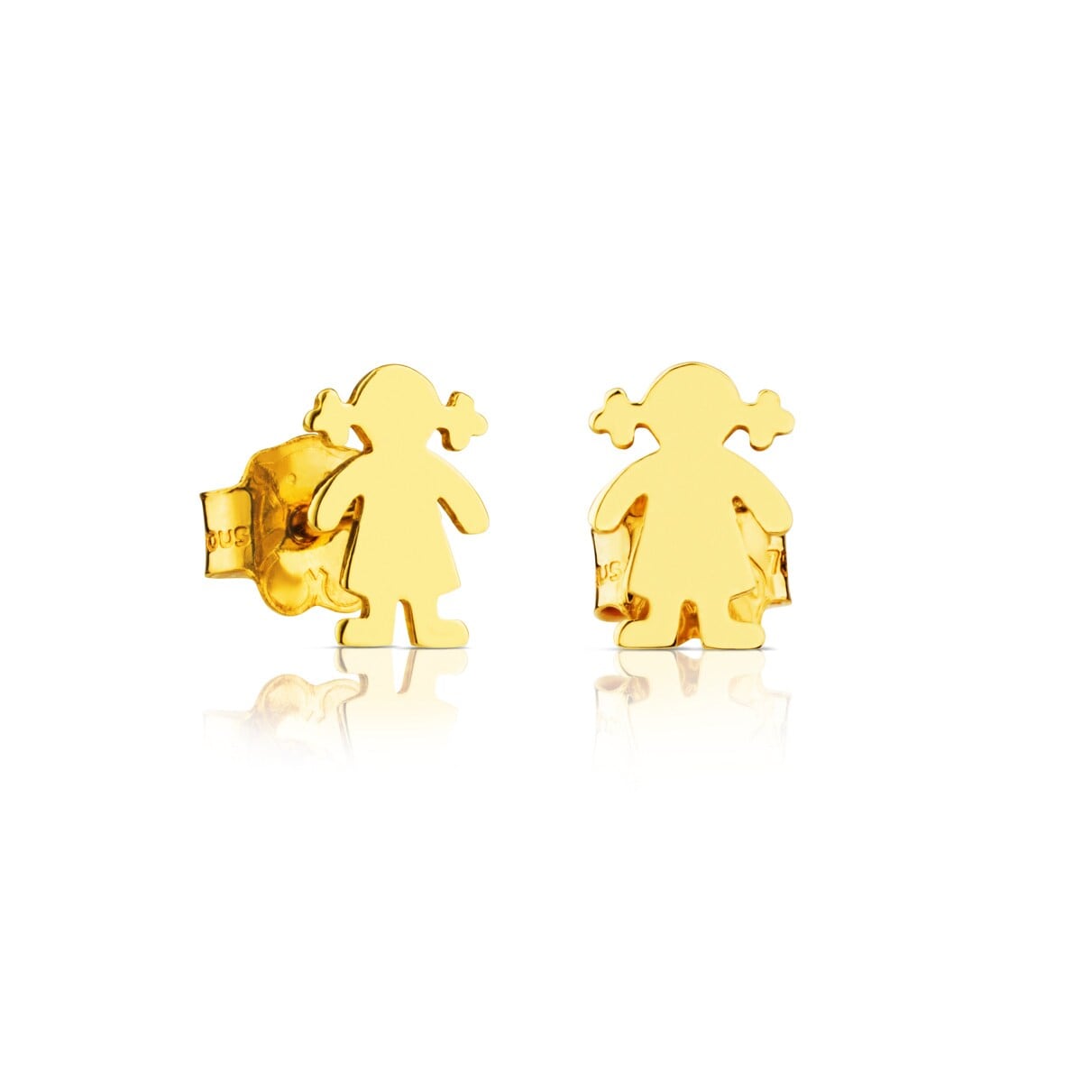 Gold TOUS Basics Earrings