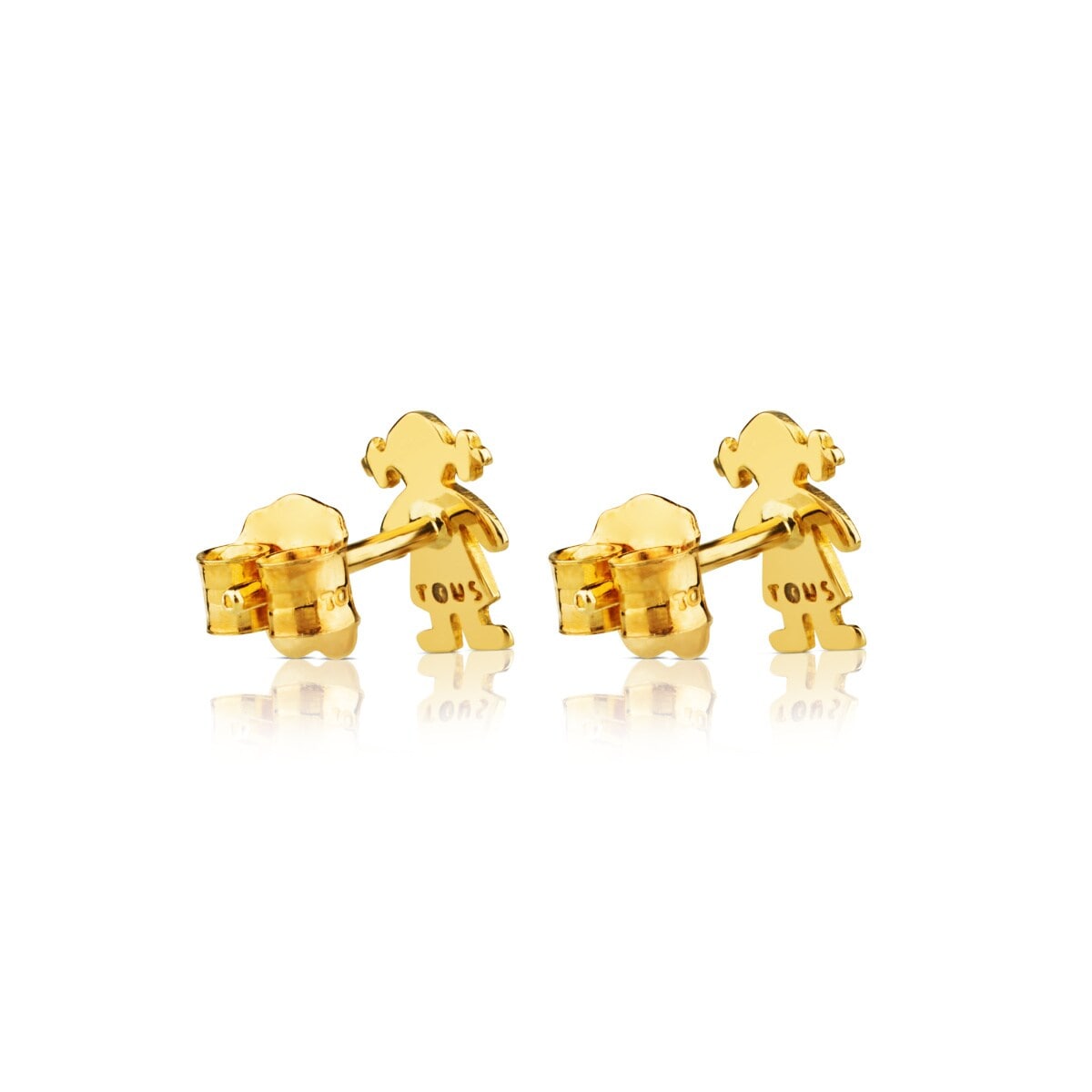 Gold TOUS Basics Earrings