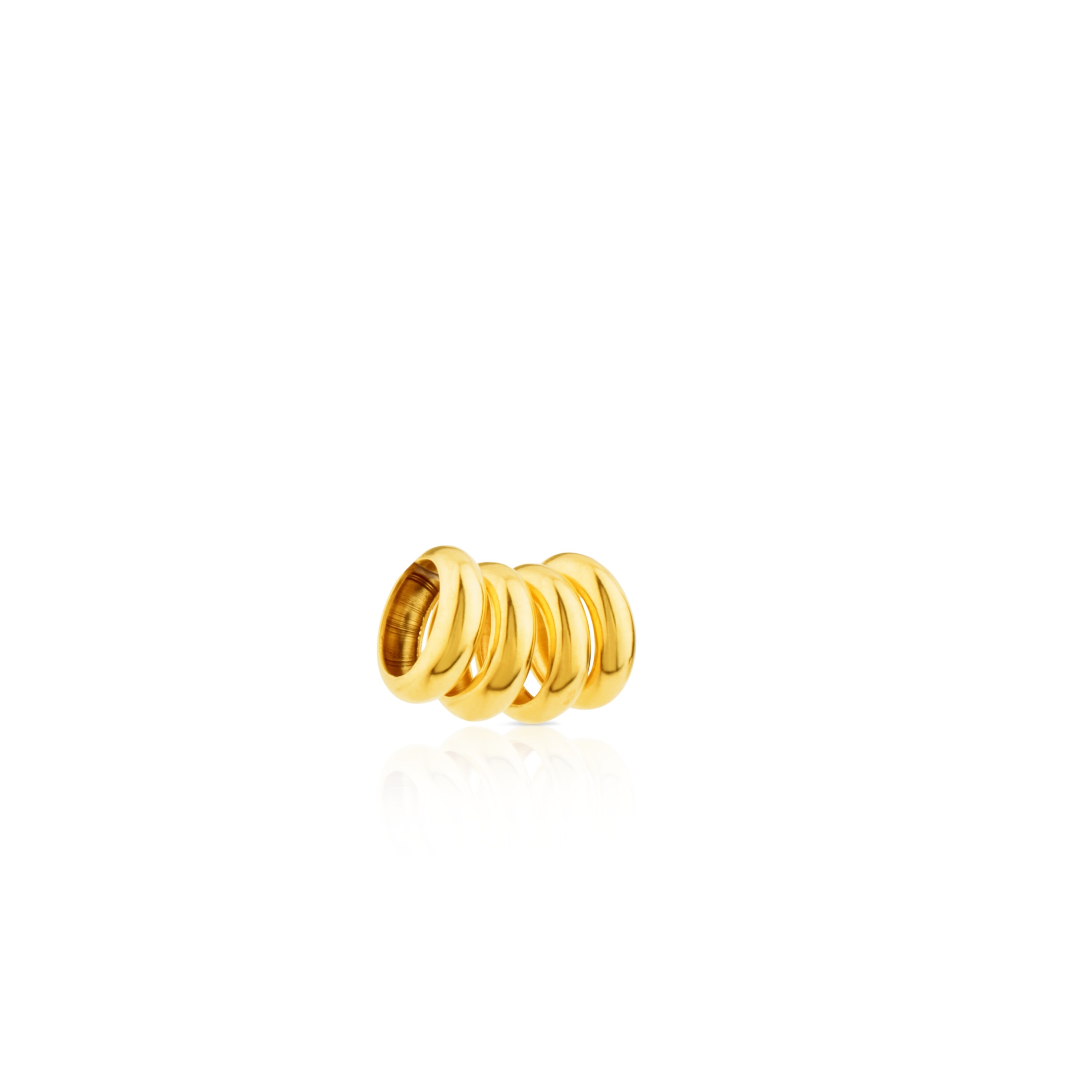 Pack of 4 TOUS pendant rings for 18K solid gold TOUS Chokers