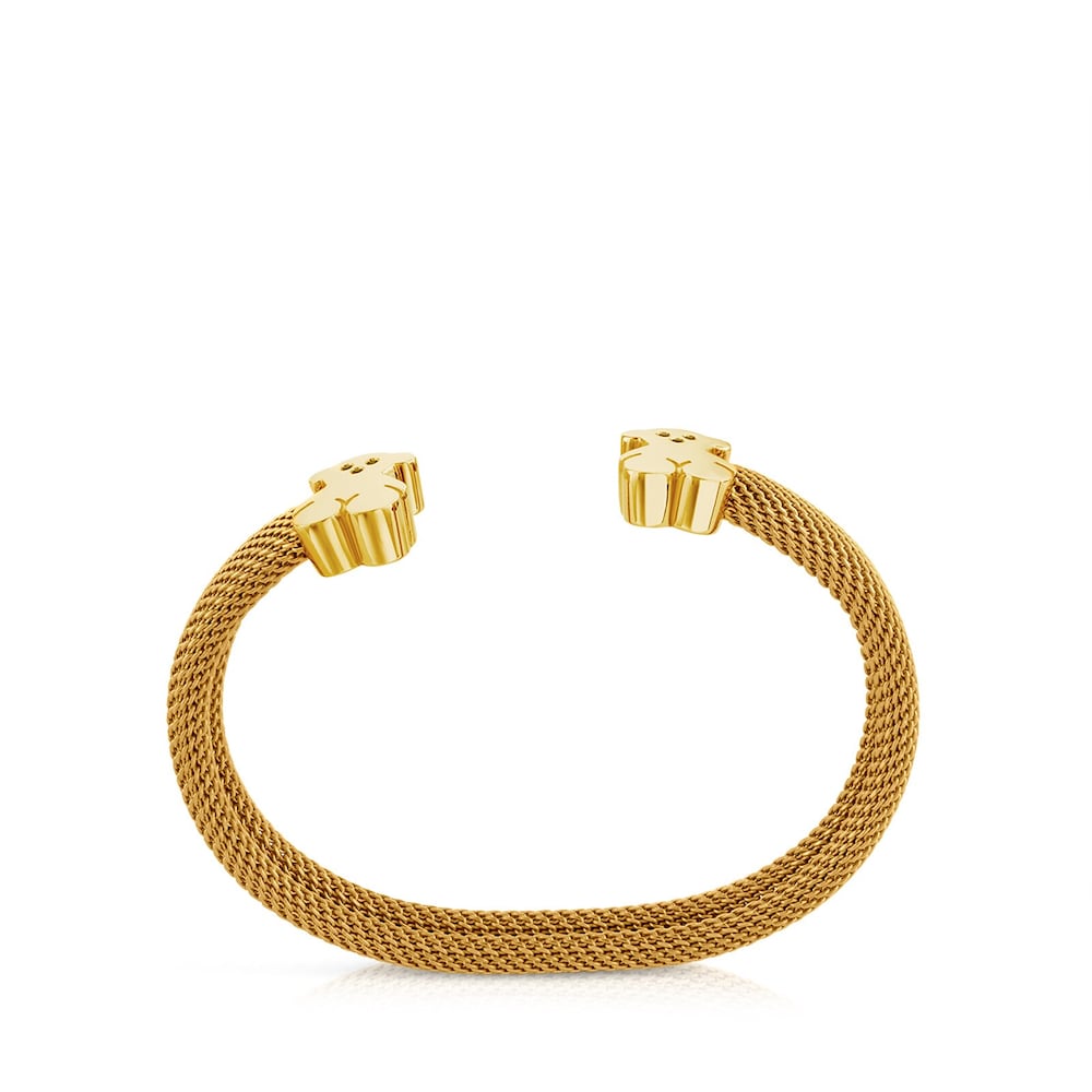 Pulsera con ba&ntilde;o de oro 18 kt sobre plata Sweet Dolls