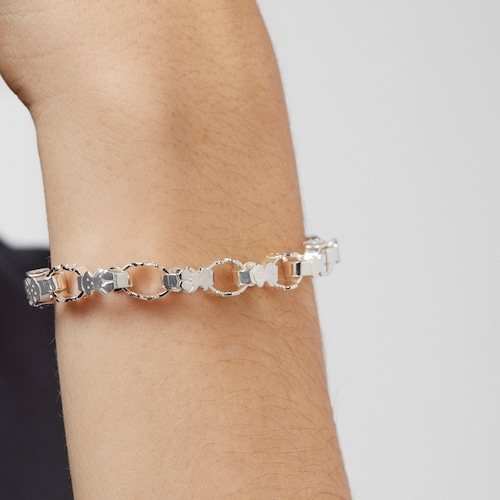 Silver TOUS Bear Bracelet 19cm