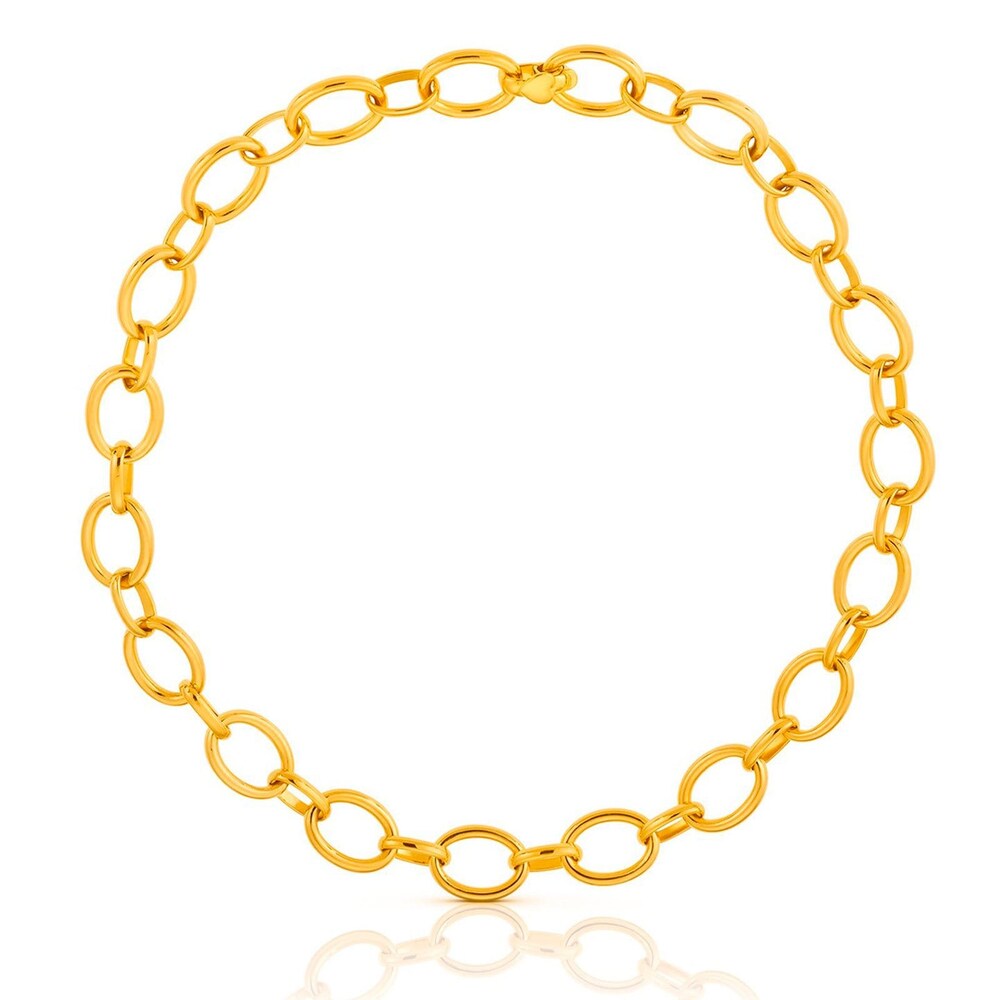 Collar TOUS Chain con baño de oro 18 kt sobre plata TOUS