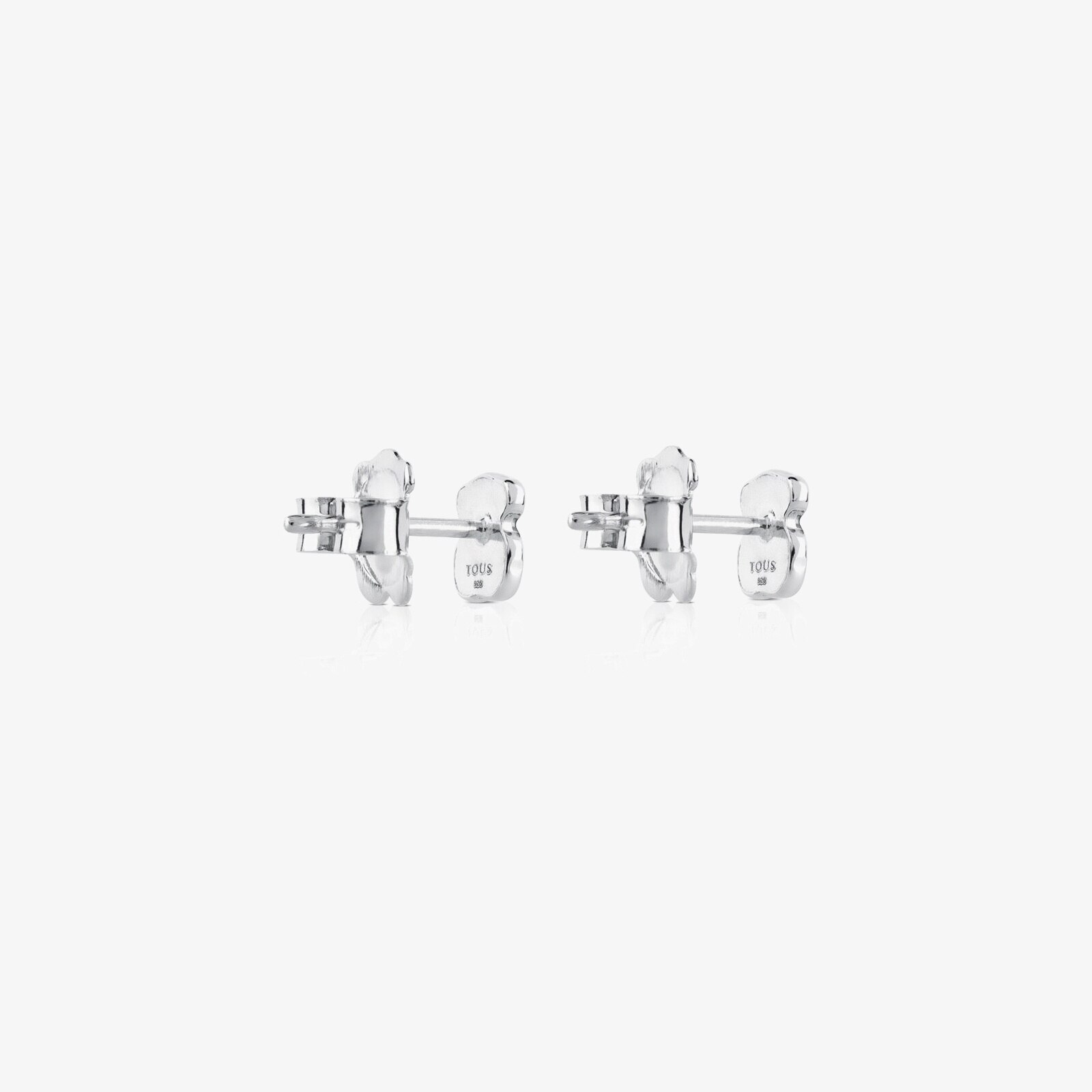 Silver Muffin Earrings