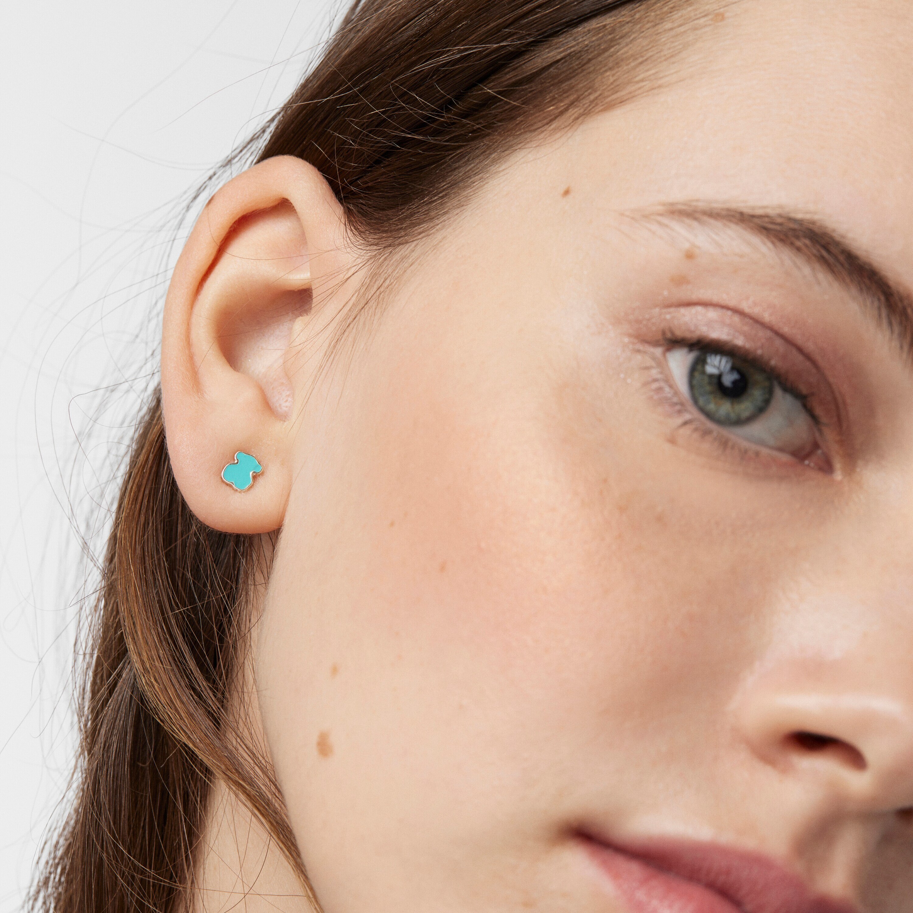 Silver Muffin Earrings