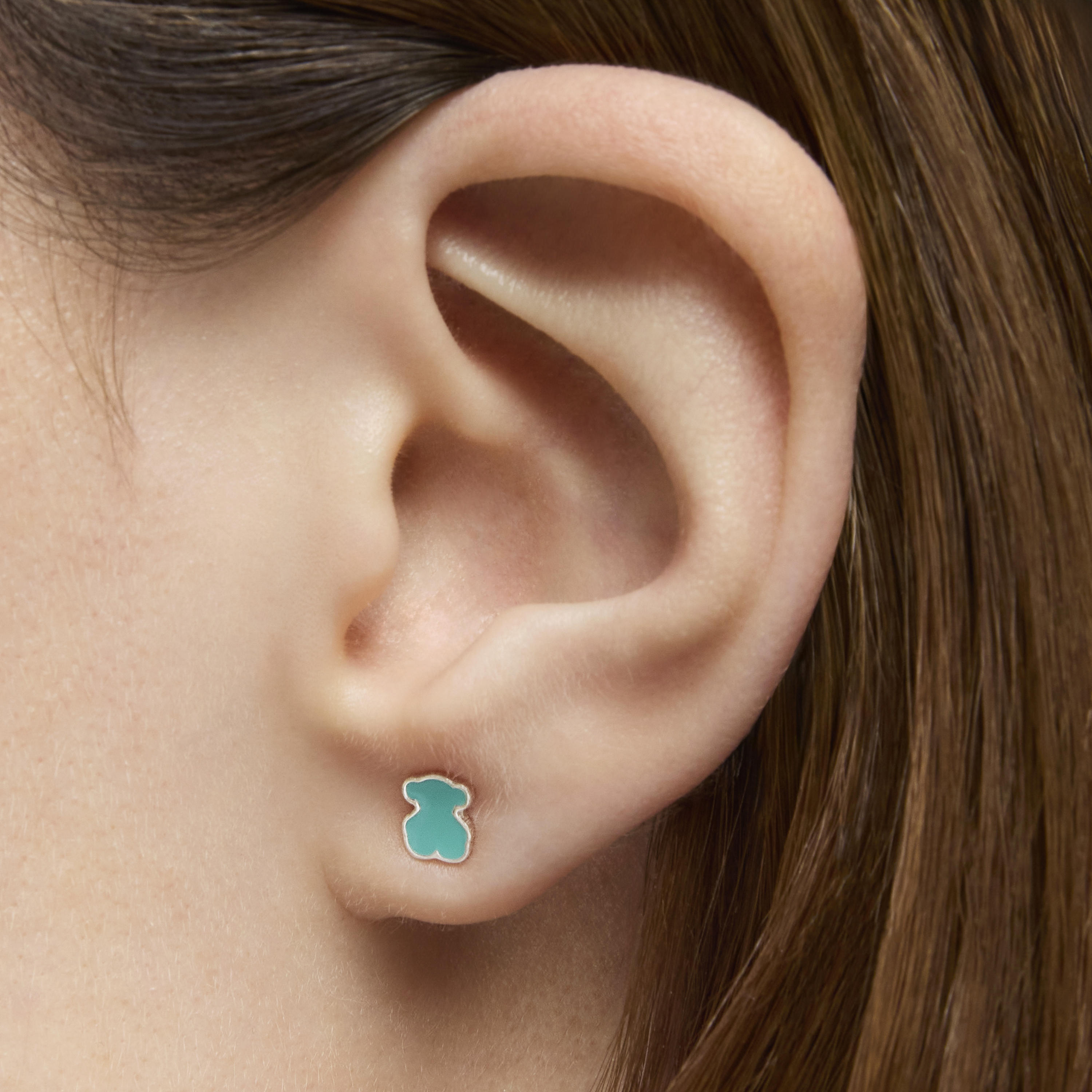 Silver Muffin Earrings