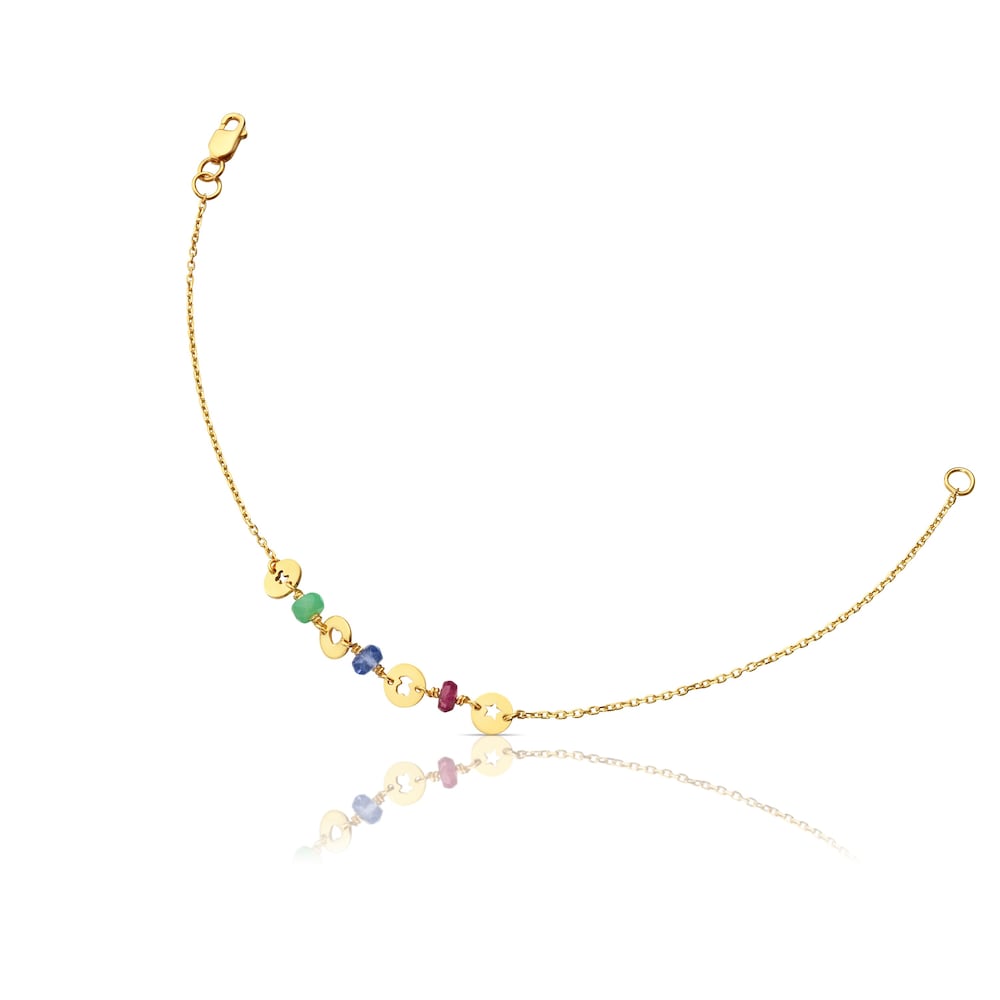 Pulsera Confeti de Oro