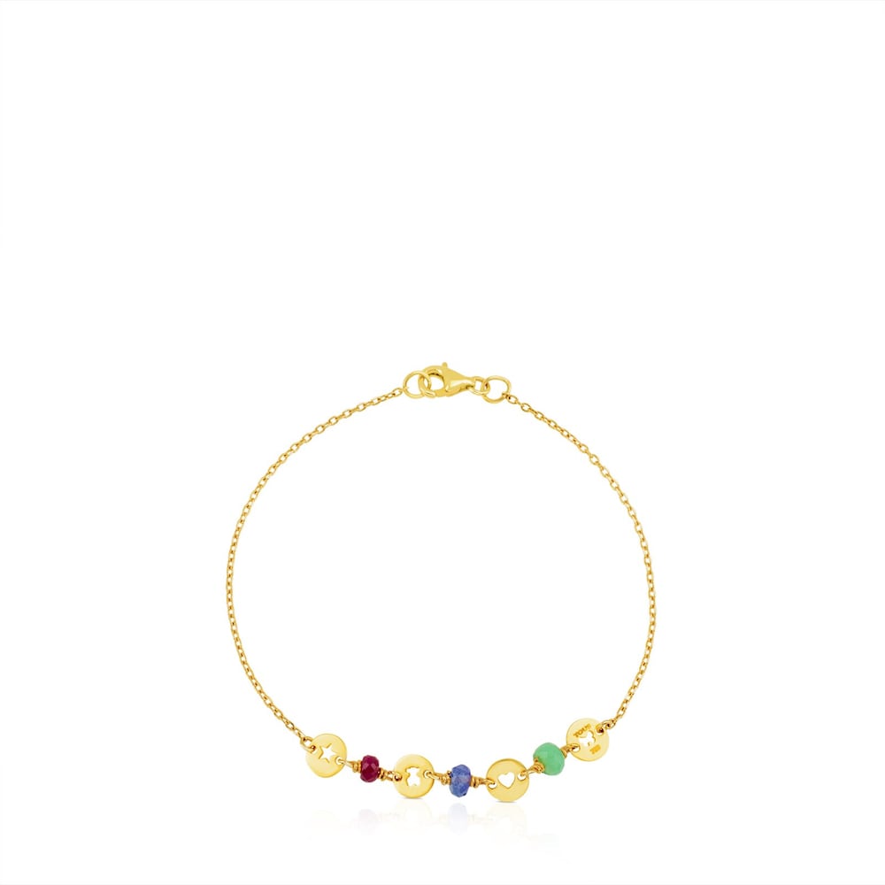 Pulsera Confeti de Oro