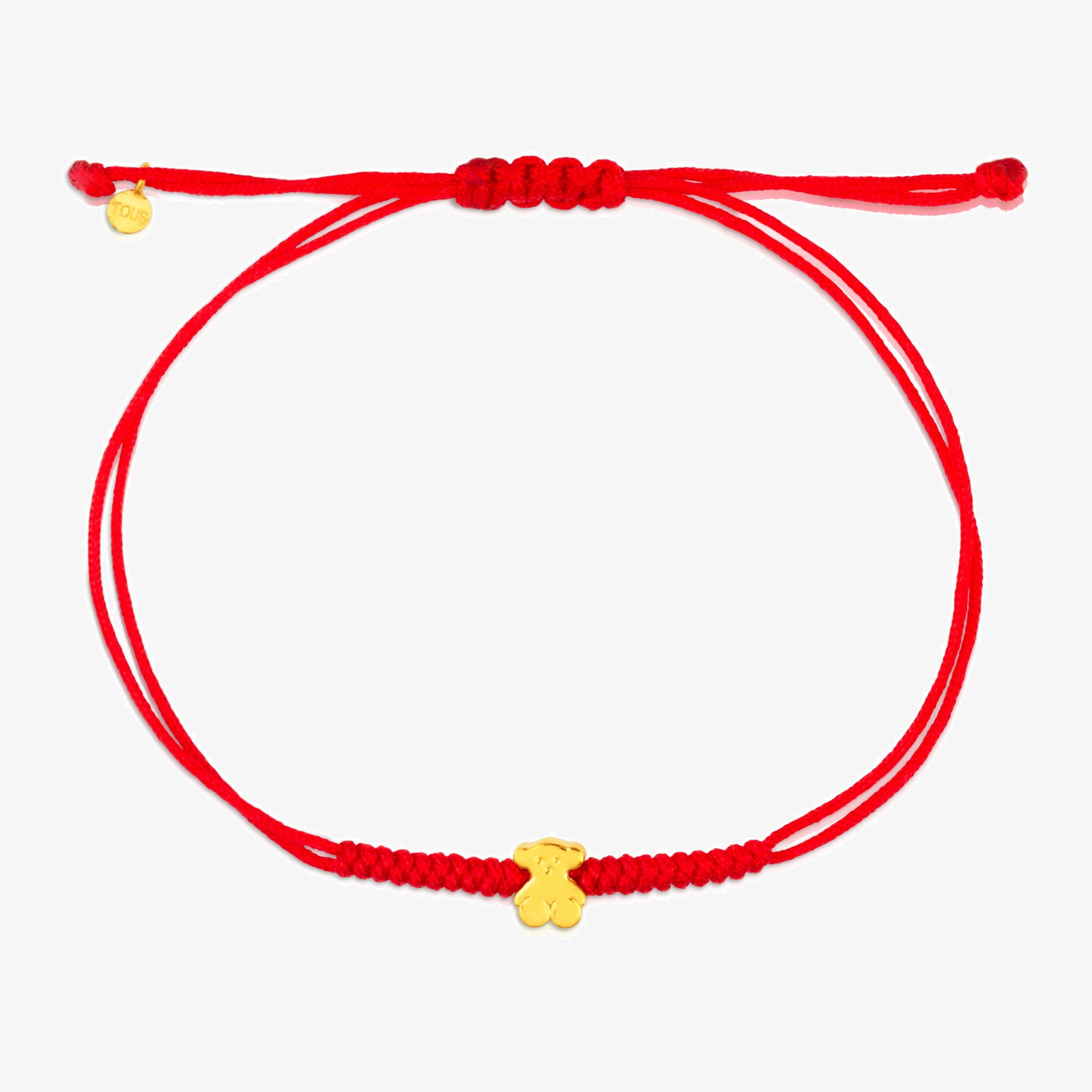 24 K solid gold Sweet Dolls Bracelet Bear motif