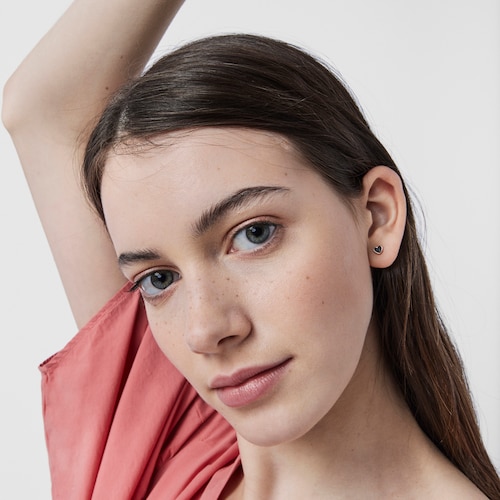 Boucles d'oreilles Motif en Vermeil