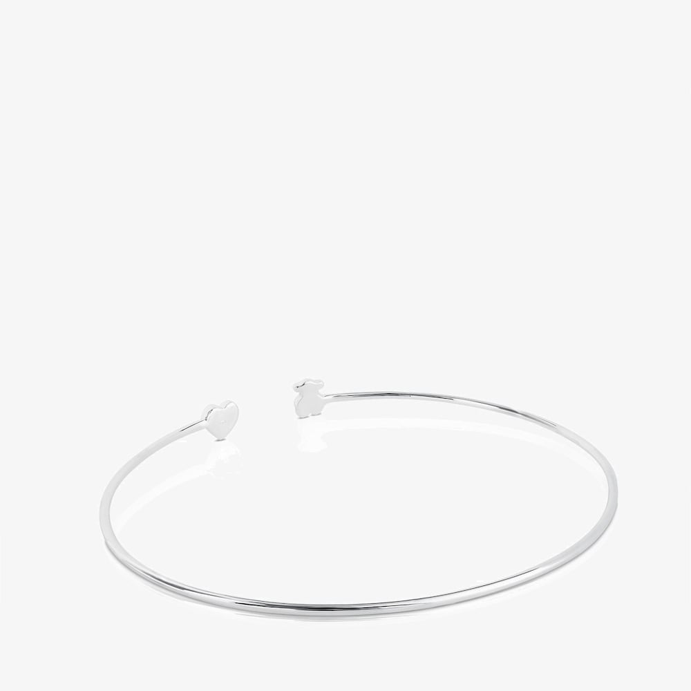 Pulsera de oro blanco y diamantes Puppies