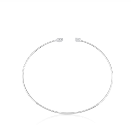 Pulsera de oro blanco y diamantes Puppies