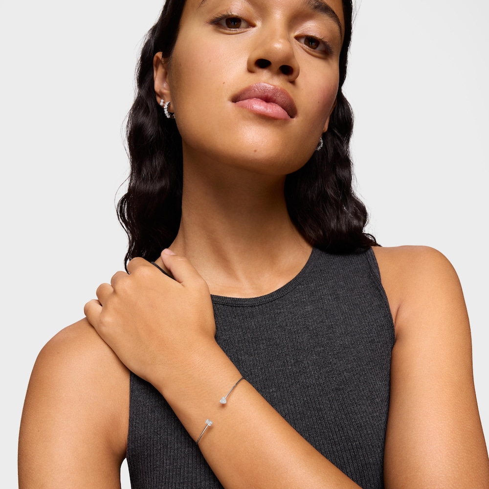 Pulsera de oro blanco y diamantes Puppies